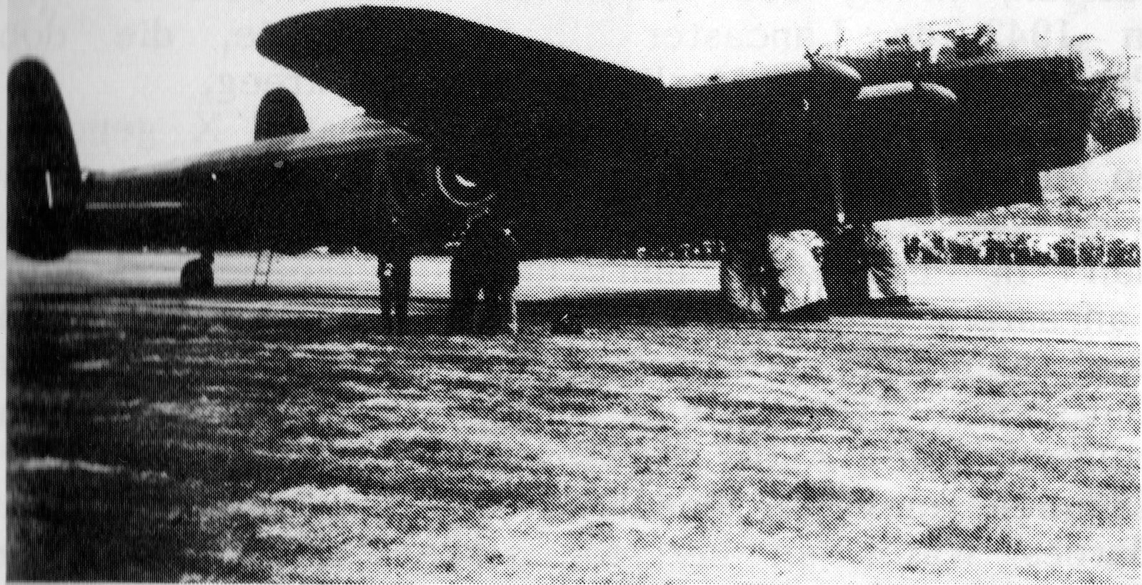 De Avro Lancaster.